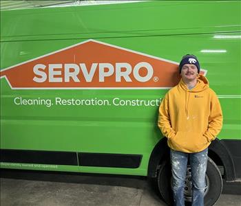 Bram Meyer, team member at SERVPRO of Spencer & Iowa Great Lakes